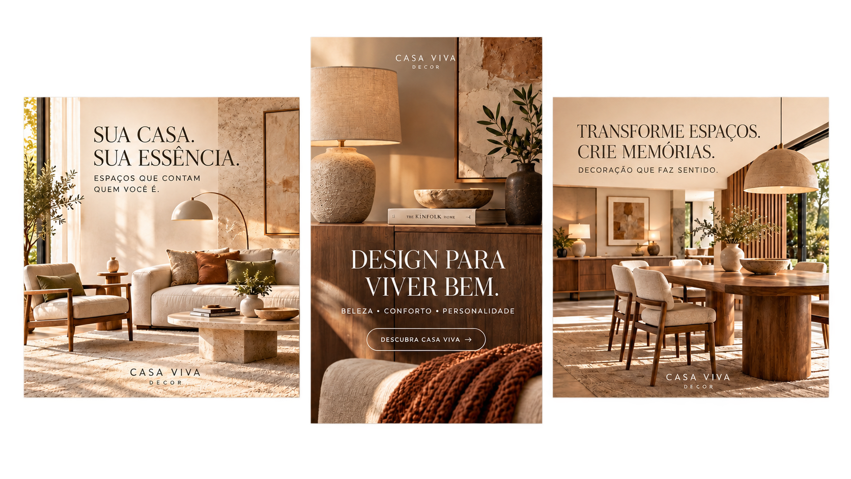 Casa Viva Decor — Campanha para redes sociais