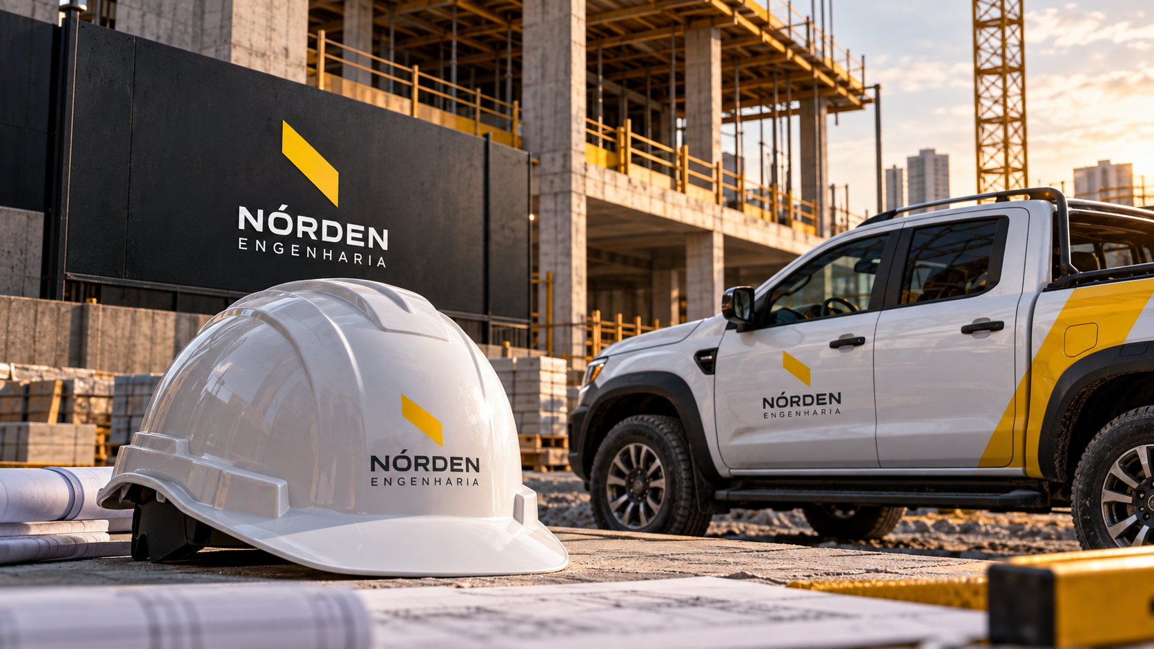 Aplicação da identidade Nórden Engenharia