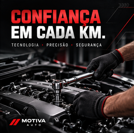 Direção visual da campanha Motiva Auto