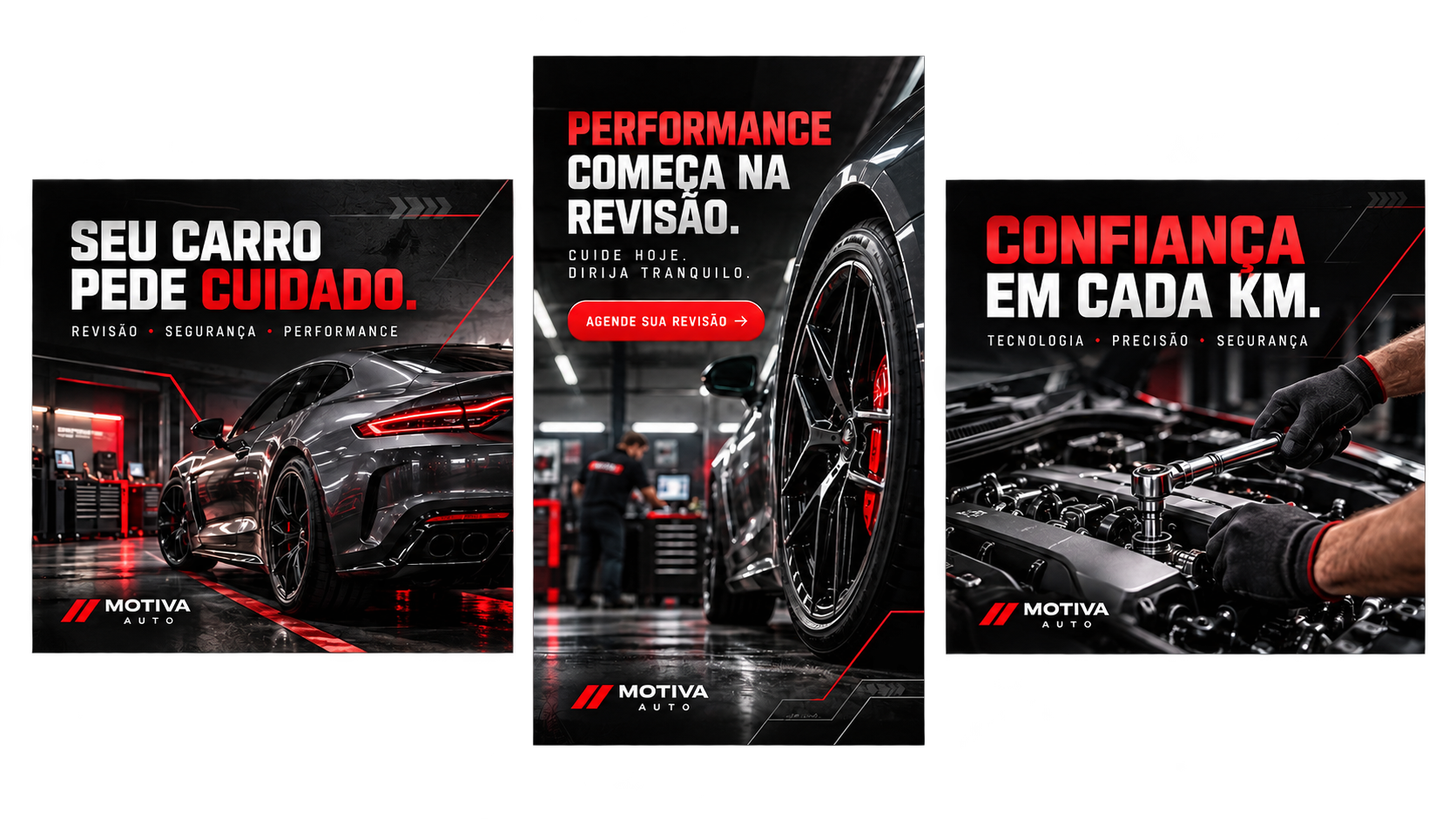 Motiva Auto — Campanha para redes sociais