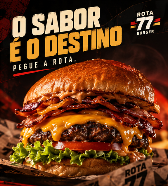Campanha Rota 77 Burger